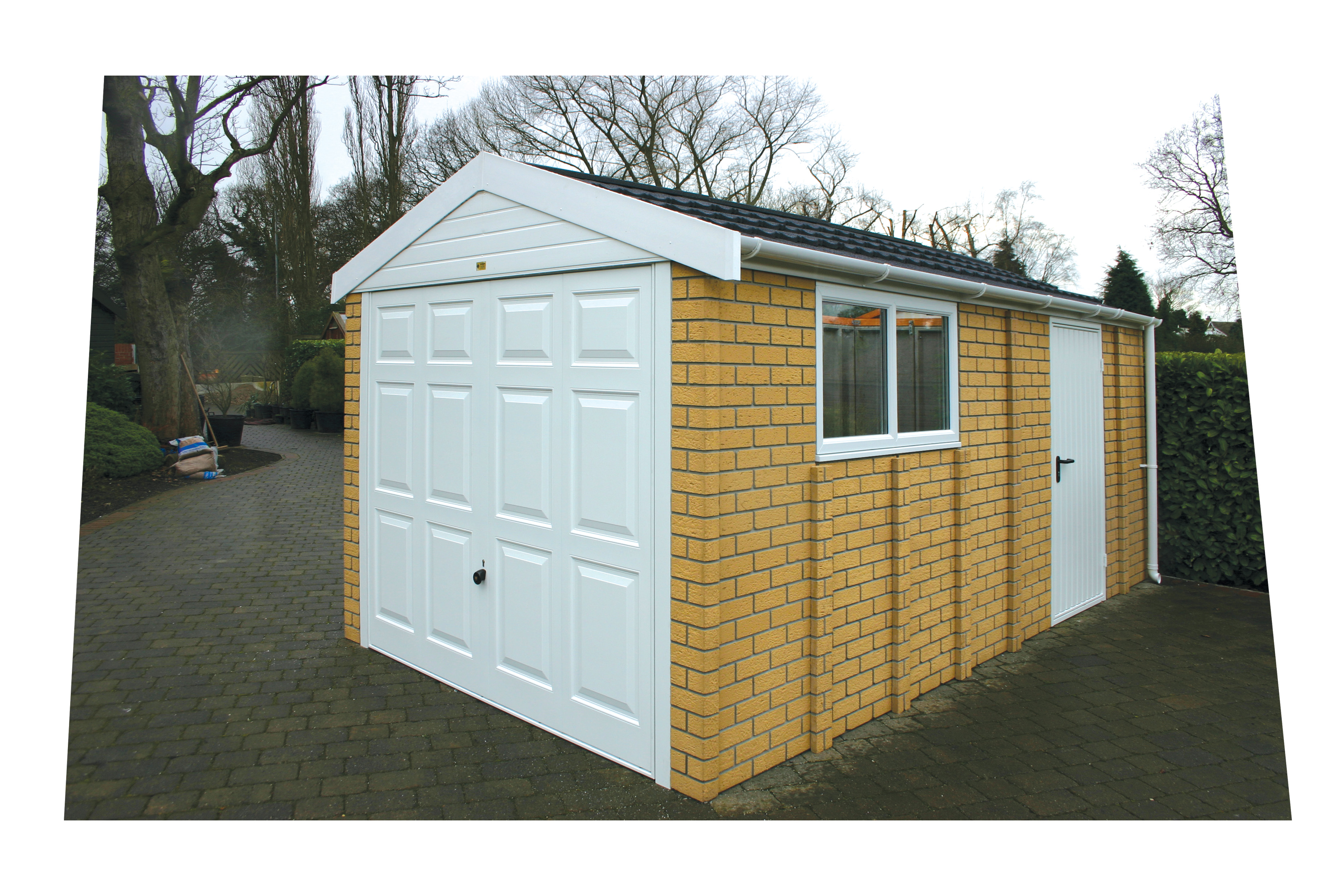 BUFF BRICK APEX GARAGE